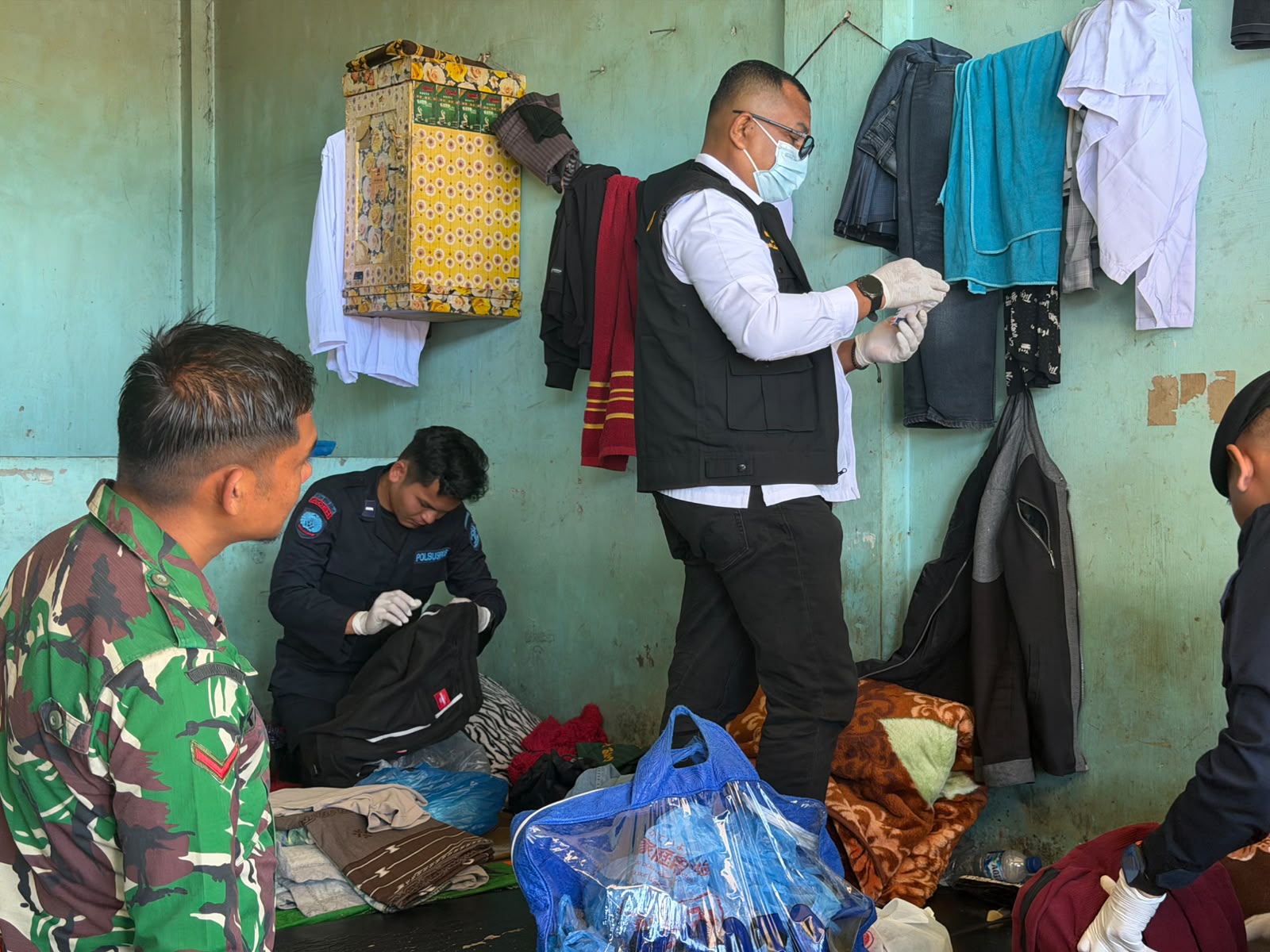 Sidak Gabungan Rutan Bener Meriah, Petugas Temukan Pisau Rakitan dan Barang Terlarang